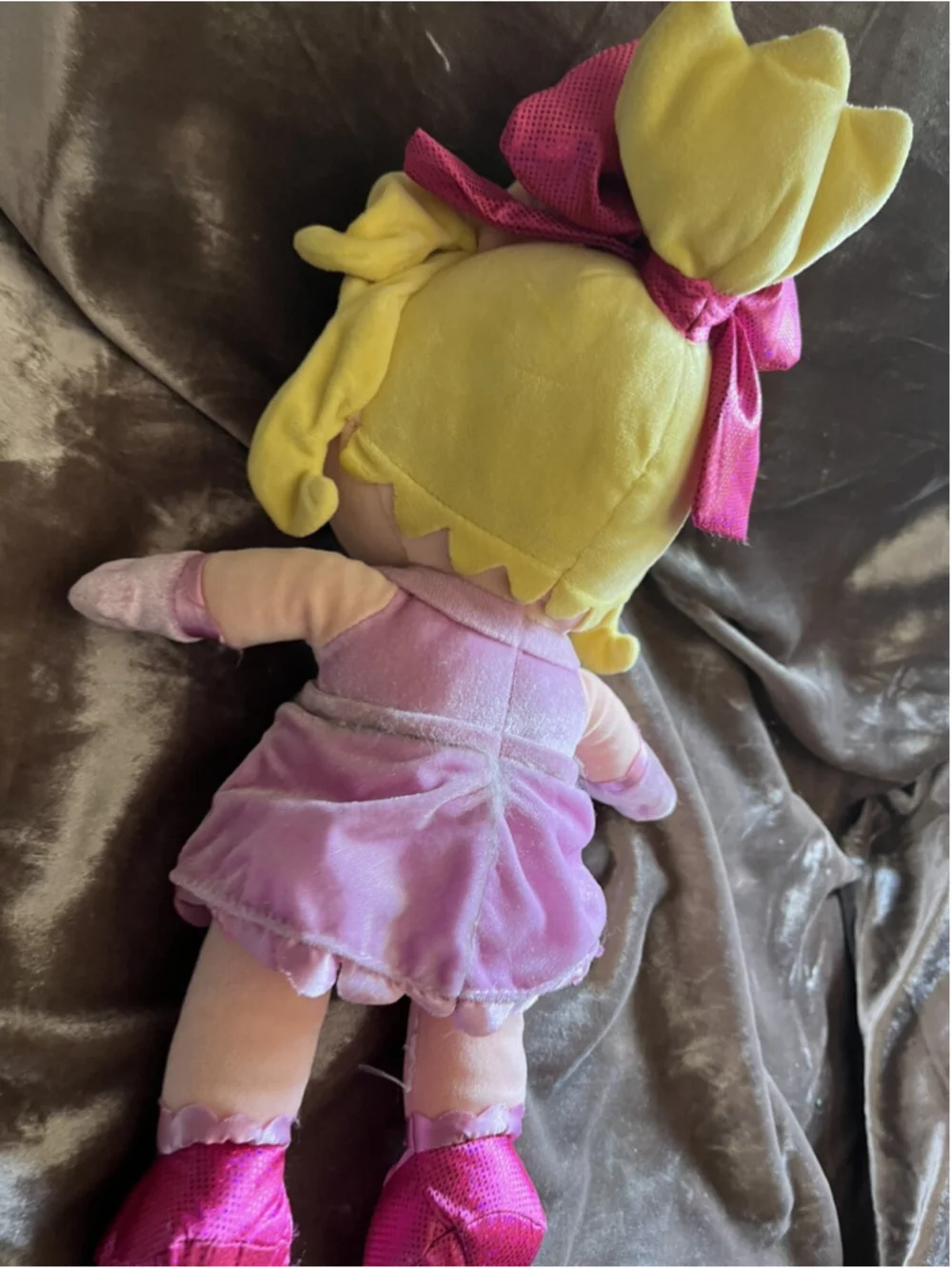 Disney Junior Muppet Babies Miss Piggy 14 inch Plush Stuffed Animal Pal CUTE